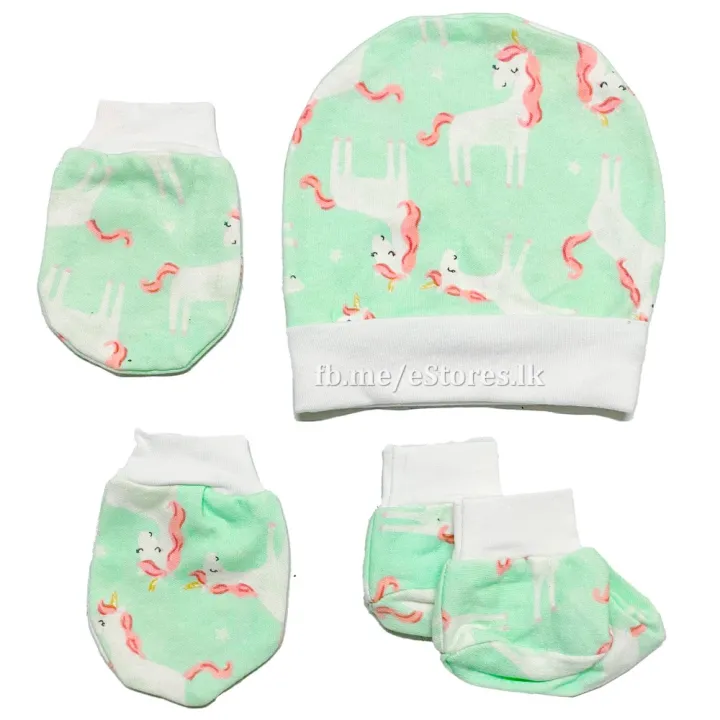 Baby's%205%20Pcs/Set%20Newborn%20Baby%20Anti-Scratch%20Births%20Cap%20Glove%20Socks%200-3%20Months%20Baby's%20Accessories%20Set%20Newborn%20Baby%20Item%20-%20Image%207