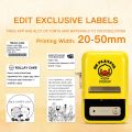 Label Printer Inkless Portable Thermal Label Maker Sticker Printer For Clothing Jewelry Tag Supermarket Retail Store Home Labeling Barcodes Price Name Printing. 