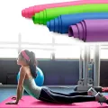 Non Slip Yoga Mats Exercise Gym Fitness Training Pilates Physio Camping Thick Mat Foam, EVA Yoga Mats Anti-slip Blanket PVC Gymnastic Mat Sport Lose Weight Fitness Exercise Pad Yoga Mat, Yoga Mat 3mm Thick NBR Foam Anti Slip Exercise Mat Eco Friendly. 