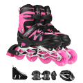 The Skating Shoes Children Full Set Kids Roller Skates Roller Skates Skates Boys and Girls Size Adjustable. 