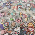 40Pcs Kawaii Stickers Handbook Cute Cartoon Pattern Stickers PET Waterproof Box Scrapbooking Stickers Stationery Supplies. 