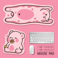 Cute Cartoon Mouse Mat Oversized Shaped Water-Absorbing Quick-Drying Girl Good-looking Notebook Keyboard Table Mat. 