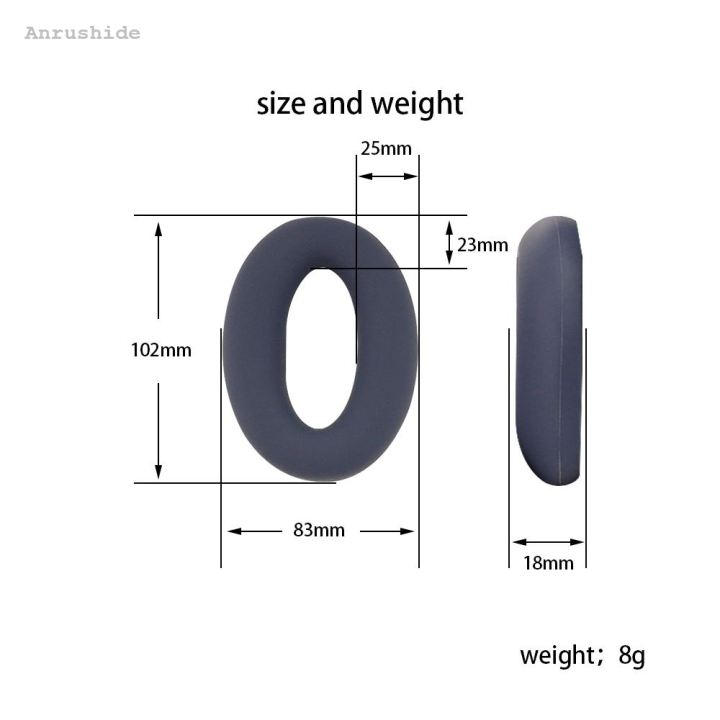 1%20Pair%20Replacement%20Silicone%20Ear%20Pads%20Cushion%20Cover%20For%20Sony%20WH-XB910N%202025%20Headphone%20Headsets%20EarPads%20Earmuff%20Protective%20Case%20Sleeve%20-%20Image%205