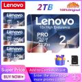 Lenovo 2TB 1TB A2 512GB U3 4K Micro TF SD A2 512GB U3 SD Card 2TB SD/TF Flash Card Memory Card 128GB Micro TF SD For DJI Tablet. 