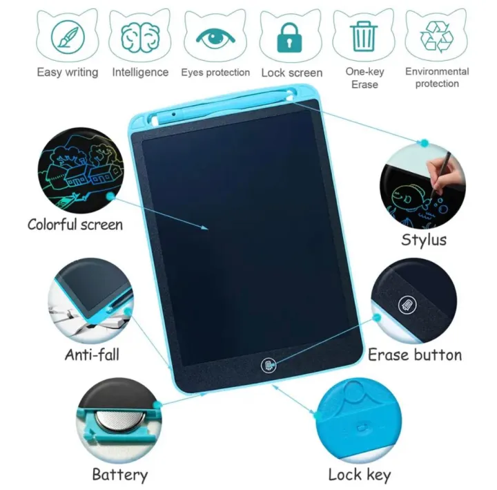 8.5/12inch%20Writing%20Tablet%20Drawing%20Board%20Magic%20Tablet%20For%20Children%20Gift%20Drawing%20Pad%20Lcd%20Kids%20Baby%20Toys%20Educational%20Toys%20-%20Image%204