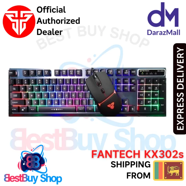 Fantech%20KX302s%20Mouse%20And%20Keyboard%20Combo%20104Key%20English%20Keyboard%208000DPI%20Adjusted%20Professional%20Wired%20Mouse%20For%20Mouse%20Gamer%20-%20Image%202