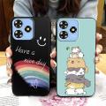 Cover Waterproof Phone Case For ZTE Blade A73 4G/V50 Smart Anti-dust Cartoon Dirt-resistant Silicone Durable TPU Cute. 