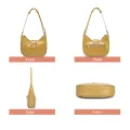David Jones Paris women shoulder bag pu leather female crossbody bag small lady handbag. 