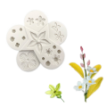 Tree Leaf Shape Slicone Mold Fondant Cake Diy Baking Tools Handmade Fudge Chocolate Mould Flowers Clay Decoration. 