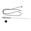 (VDZI) Universal 18.5 Inch Car Auto Roof Amplifier Booster Aerial FM AM Radio Aerial Replacement Accessories. 