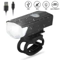Bicycle Light USB Rechargeable 300 Lumens 3 Mode Bicycle Front Light Lamp Waterproof 6000K Bike Headlight Cycling LED Flashlight. 