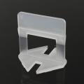 200PcsTile Leveling System Clips Spacer Plastic Tiling Tools 1.0mm. 