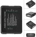 Power Supply Tester LED 20/24 Pin PSU ATX SATA HDD Power Supply Tester Checker Meter PC Computer-Black. 