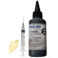 Universal Refill Ink Black 100ml Bottle printer Ink With Syringe And Hand gloves. 