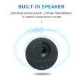 Portable b-t Conference Microphone Speakerphone Built-in Speaker 360° Omnidirectional Mic with Mute Function Volume Adjustment for PC Computer Laptop Mobile Phone Home Office Video Meeting rec-ording Chatting Gaming Online Class. 