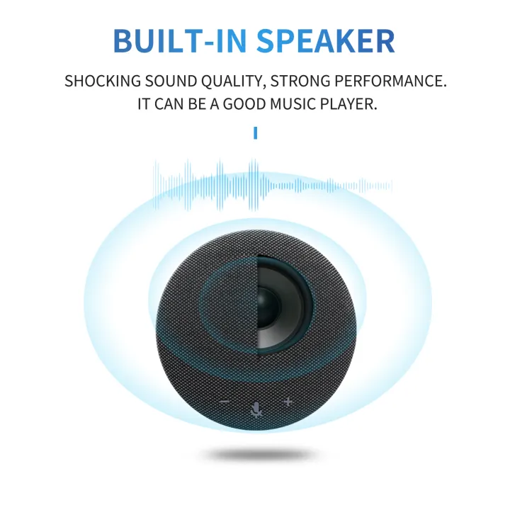 Portable%20b-t%20Conference%20Microphone%20Speakerphone%20Built-in%20Speaker%20360%C2%B0%20Omnidirectional%20Mic%20with%20Mute%20Function%20Volume%20Adjustment%20for%20PC%20Computer%20Laptop%20Mobile%20Phone%20Home%20Office%20Video%20Meeting%20rec-ording%20Chatting%20Gaming%20Online%20Class%20-%20Image%208