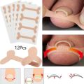 plasters medical 12 s Ingrown Toenails Band Aid Relief Pain Paronychia Correction Pedicure Elastic Force Sticker Repair Bandage Toe Nail CareFirst Aid Kits. 