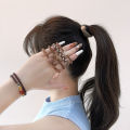 5cm 5pcs/bag New High Elasticity Rubber Band Fabric Hair Loop for Girls Hair Ornament. 