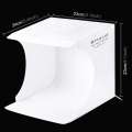 PULUZ 20cm Mini Folding Portable 550LM LED Light Photo Lighting Studio Shooting Tent Box Kit with 6 Colors Backdrops. 