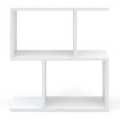 Modern Tall Floor Shelf Home Décor for Rooms, Halls, Entryway and Home Library | Micro Décor. 