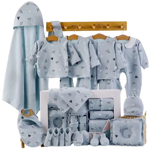 Newborn Baby Clothes Cotton Premium Gift Set 0-12 Months New Born Clothing Family Gifts 22pcs