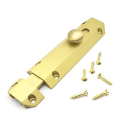 NCANRUI Door Locks, Brass Mount Sliding Door Locks, Door Latches for Bedroom/Bathroom/Cabinet (Gold). 
