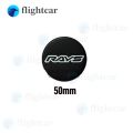 【Miga Plaza】（FT）4PCS/lot 45mm 50mm 56mm 65mm Car Wheel Center Cap Emblem Sticker For RAYS VOLK Racing Wheel LOGO Hub Cap Sticker. 