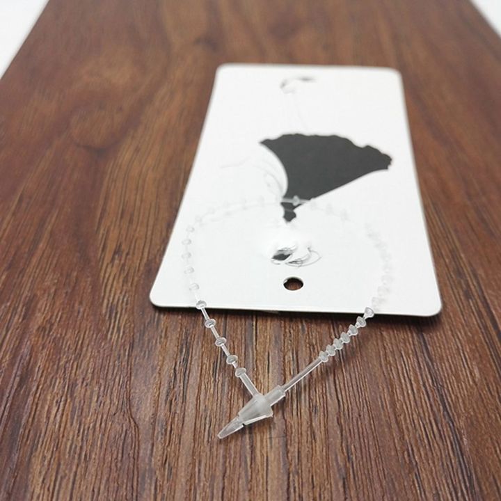 JINMY%20Plastic%20Packing%20Fasten%20String%20Cable%20Cord%20Loop%20Tie%2018cm%202000Pcs%20Transparent%20Color%20-%20Image%203