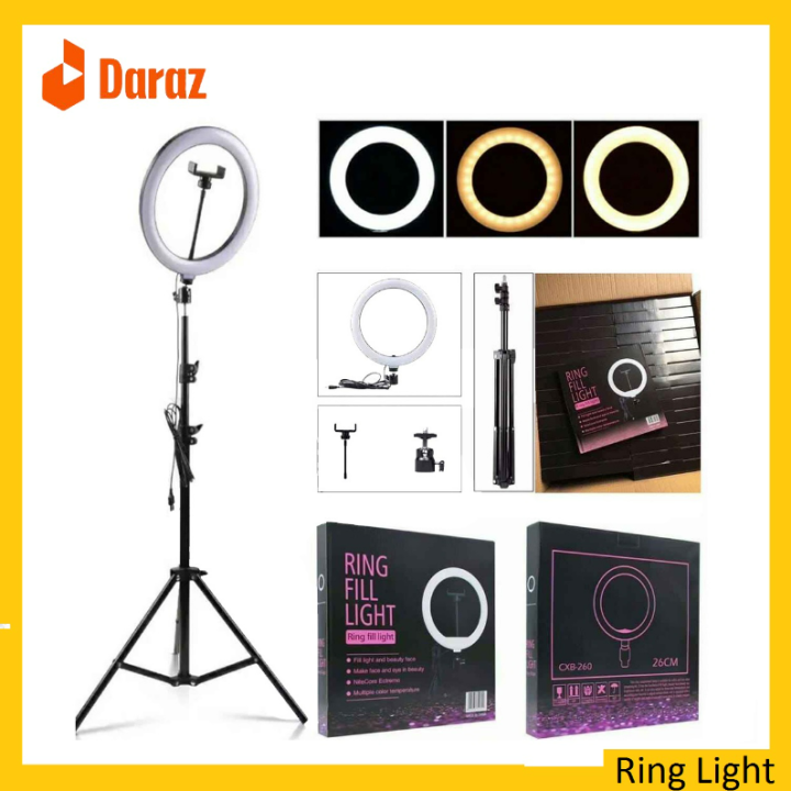 Lighting Solutions for All: Selfie Ring Light & Adjustable Tripod