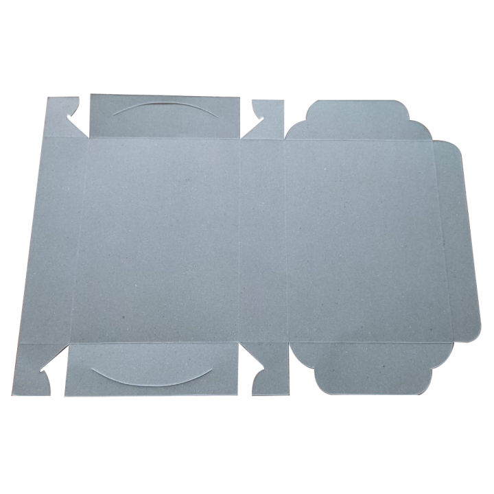 7 * 5.5 * 1.5 (inch) 50pc White Paper Take Away Lunch Box eco friendly food packaging cardboard lunch box