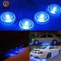 POSSBAY 8 Pcs LED Blue Light Car Glow Underbody System Neon Lights Night Decoration External Lamp Bulbs. 