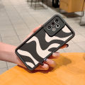 UCUC for iPhone 5 5S SE Back Cover Black White Stripes Ladder Camera Soft Rubber Protection Phone Case. 