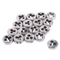 40 Pcs/set Hardened Metric Tap & Die Set Screw Thread Taper Hand tools. 