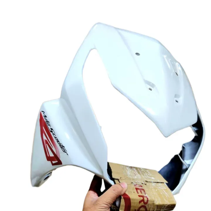 Honda%20Dio%20Front%20Nose%20White%20with%20Red%20Sticker/%20Honda%20Dio%20Head%20Light%20Cowling%20White%20with%20Red%20Sticker/%20Dio%20Cowling%20White%20with%20Red%20Sticker%20-%20Image%202