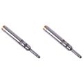2X Electronic Edge Finder LED Beep Contact Point Sensor Probe Hardened Precision Ground for Cnc Machine Milling. 