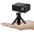YT100 Mini Home Projector Projector Portable Mini Home Theater Wireless Cell Phone Multi-Function Projector Easy to Use. 