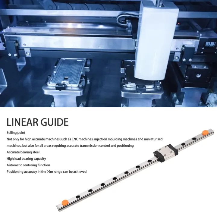 【Seasonal Sale】 Linear Guide Rail Bearing Steel Linear Motion Guideway ...
