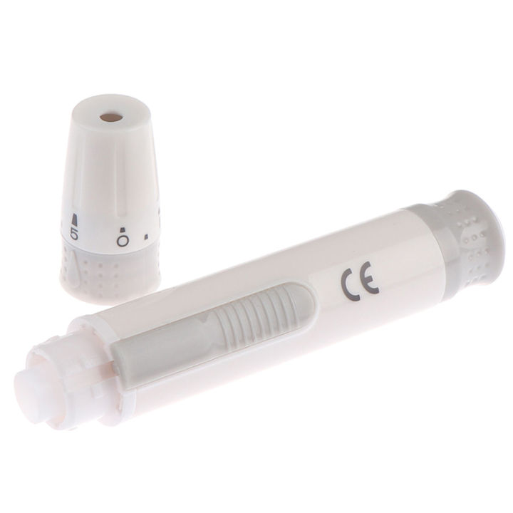【GlowBound】1pcs Adjustable Depth Blood Sampling Glucose Test Pen Blood ...