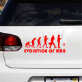 Car Sticker The Evolution Of Man Fisherman Fishing Funny Automobiles Motorcycles Exterior Accessories Vinyl Decal. 
