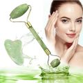 Flfwlass Facial Massager Jade Roller and Gua Sha Stone. 