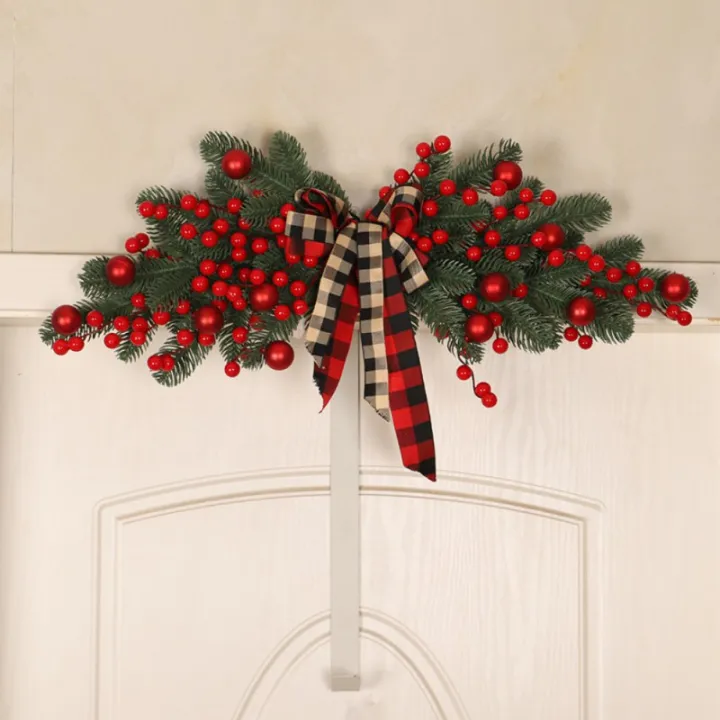 %E3%80%90Folio%20&%20Light%E3%80%91Red%20Berries%20Pine%20Branch%20Wreath%20Artificial%20Berries%20Snowy%20Pine%20Front%20Door%20Wreaths%20Wall%20Garland%20For%20Ornaments%20-%20Image%205