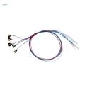 5Pcs 1/87 Prewired Mini Lights, DIY Lamp Presoldered SMD Lamp for Building Model Train Railway Model Scenes Model Railway Architectural Model. 