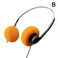 Underwire Headphone Music Mp3 Walkman Retro Feelings Portable Wired Small Headphones Sports Fashion Photo Props. 