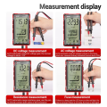 DC/AC Voltage Digital Smart Multimeter 622A Auto Range True RMS 9999 Analog Tester Meter Multitester. 