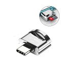 Mini TF Card Reader Micro-SD Card to Micro USB Type C OTG Adapter Memory Card to USB C High Speed For Macbook Xiaomi Samsung. 
