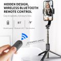 New arrival- Q08 Gimbal Stabilizer Bluetooth Remote Control Tripod Selfie Stick. 
