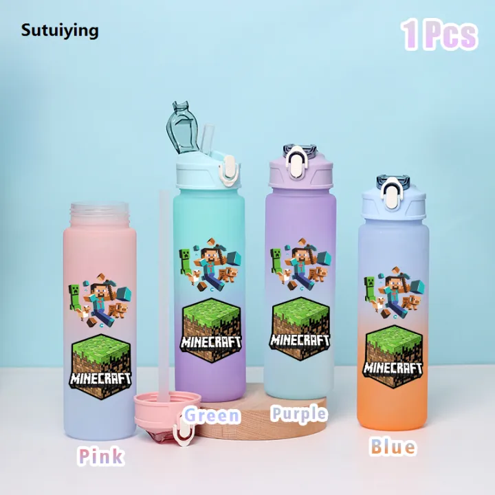 Sutuiying%20Minecraft%20Cartoon%20Game%20Water%20Cup%20Outdoor%20Large%20Capacity%20Plastic%20Luxury%20Portable%20Leak%20Proof%20Sports%20Water%20Bottle%20Fitness%20Running%20Anime%20-%20Image%203