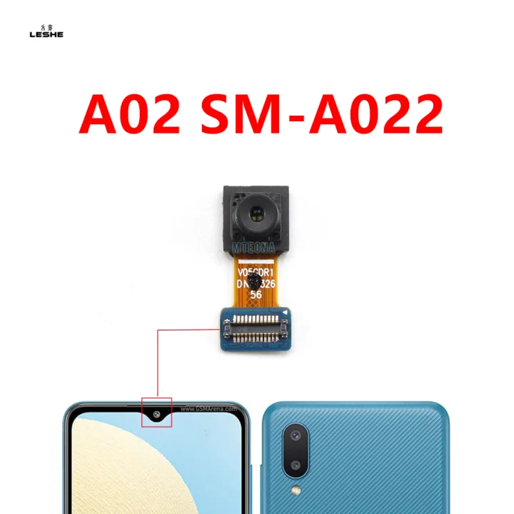 For%20Samsung%20Galaxy%20A02%20A022%20SM-A022%20Small%20Front%20Camera%20Macro%20Big%20Back%20Rear%20Main%20Camera%20Flex%20Cable%20-%20Image%203