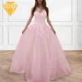 Women Maxi Dress Princess Style Lace Maxi Dress for Wedding Party Prom Buyers' Favorite High-waisted Flowing Hem Dress. 
