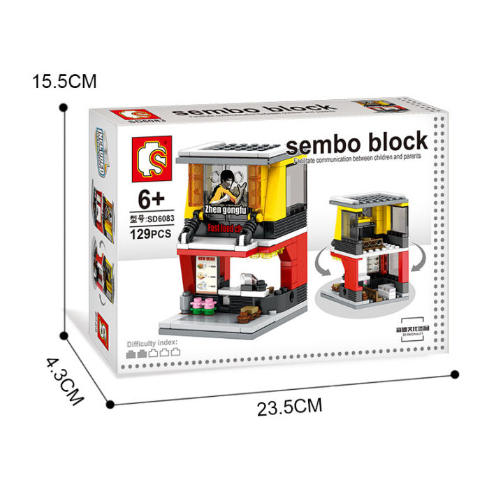 SEMBO%20Mini%20City%20Street%20View%20Building%20Blocks%20SD6010-6049%20Toys%20Shop%20Retail%20Store%20Bricks%20Kids%20Gift%20Present%20Fast%20Food%20Pizza%20Ice%20Cream%20MCD%20KFC%20Coca-Cola%20Pepsi%20Coffee%20Saloon%20Gucci%207-11%20Restaurant%20Educational%20Learning%20Assembly%20DIY%20Decoration%20Collection%20Disp%20-%20Image%207